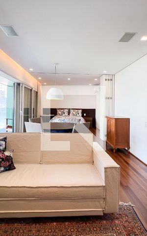 Apartamento para alugar com 75m², 1 quarto e 2 vagas Apartamento para alugar com 75m², 1 quarto e 2 vagasSala
