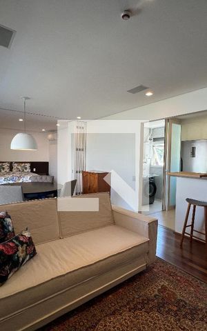Apartamento para alugar com 75m², 1 quarto e 2 vagas Apartamento para alugar com 75m², 1 quarto e 2 vagasSala