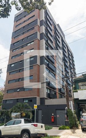 Apartamento à venda com 26m², 1 quarto e sem vagaFachada e portaria