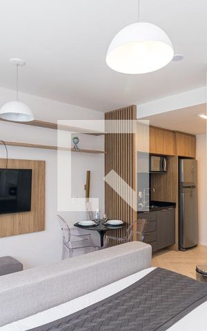 Apartamento à venda com 26m², 1 quarto e sem vagaSala/Quarto