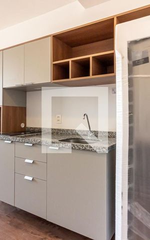 Studio à venda com 23m², 1 quarto e sem vaga Studio à venda com 23m², 1 quarto e sem vagaCozinha