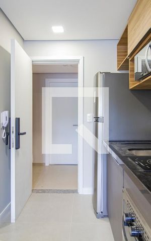 Studio à venda com 25m², 1 quarto e sem vagaCozinha