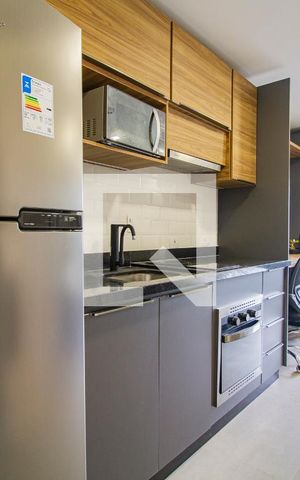 Studio à venda com 25m², 1 quarto e sem vagaCozinha