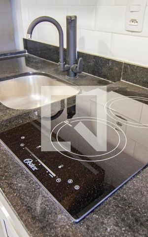 Studio à venda com 25m², 1 quarto e sem vagaCozinha
