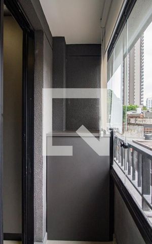 Studio à venda com 25m², 1 quarto e sem vagaVaranda