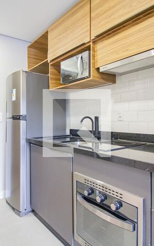 Studio à venda com 25m², 1 quarto e sem vagaCozinha