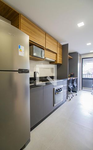 Studio à venda com 25m², 1 quarto e sem vagaCozinha