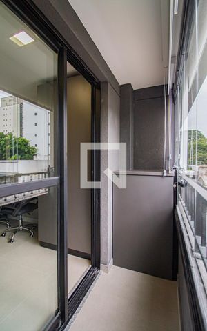 Studio à venda com 25m², 1 quarto e sem vagaVaranda