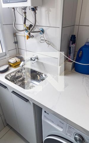 Apartamento para alugar com 42m², 2 quartos e 1 vaga Apartamento para alugar com 42m², 2 quartos e 1 vagaLavanderia