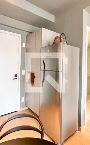Studio para alugar com 32m², 1 quarto e sem vaga Studio para alugar com 32m², 1 quarto e sem vagaCozinha