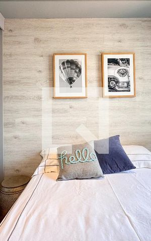 Studio para alugar com 32m², 1 quarto e sem vaga Studio para alugar com 32m², 1 quarto e sem vagaQuarto