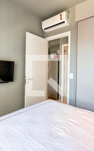 Studio para alugar com 32m², 1 quarto e sem vaga Studio para alugar com 32m², 1 quarto e sem vagaQuarto