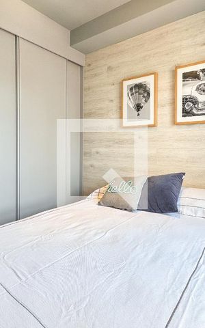 Studio para alugar com 32m², 1 quarto e sem vaga Studio para alugar com 32m², 1 quarto e sem vagaQuarto