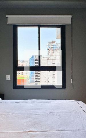 Studio para alugar com 32m², 1 quarto e sem vaga Studio para alugar com 32m², 1 quarto e sem vagaQuarto