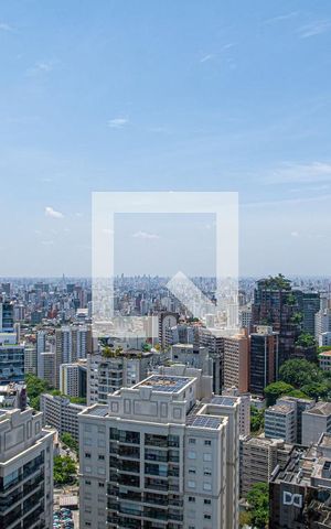 Apartamento à venda com 77m², 1 quarto e 2 vagas Apartamento à venda com 77m², 1 quarto e 2 vagasVista da Varanda da Sala