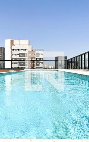 Studio para alugar com 24m², 1 quarto e sem vaga Studio para alugar com 24m², 1 quarto e sem vagaÁrea comum - Piscina