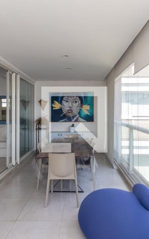 Apartamento para alugar com 75m², 1 quarto e 2 vagasVaranda