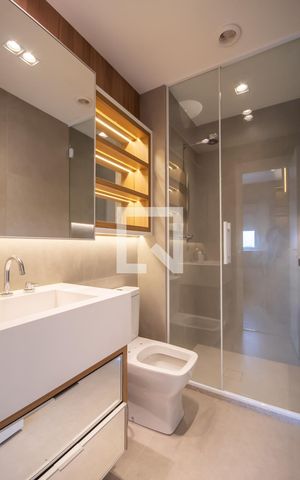 Apartamento à venda com 111m², 2 quartos e 2 vagas Apartamento à venda com 111m², 2 quartos e 2 vagasBanheiro da Suíte 2