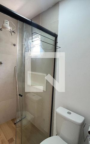 Studio para alugar com 28m², 1 quarto e sem vagaBanheiro