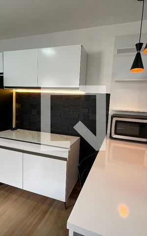 Studio para alugar com 28m², 1 quarto e sem vagaCozinha