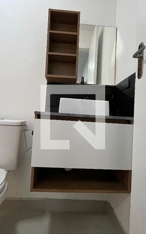 Studio para alugar com 28m², 1 quarto e sem vagaBanheiro