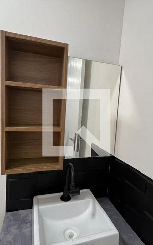 Studio para alugar com 28m², 1 quarto e sem vagaBanheiro
