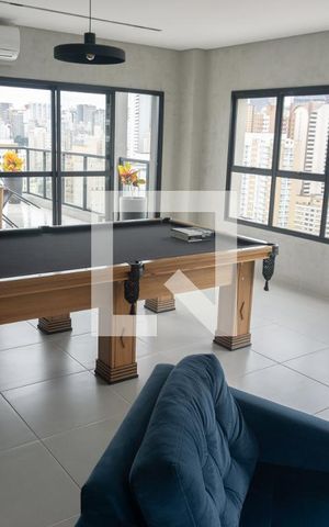 Apartamento para alugar com 45m², 2 quartos e 1 vagaÁrea comum - Salão de festas