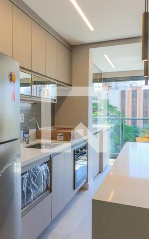 Apartamento à venda com 46m², 1 quarto e 1 vaga Apartamento à venda com 46m², 1 quarto e 1 vagaCozinha