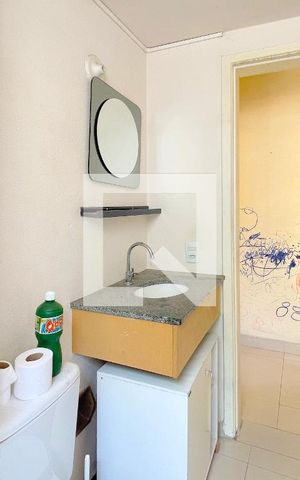 Apartamento à venda com 62m², 1 quarto e sem vaga Apartamento à venda com 62m², 1 quarto e sem vagaBanheiro