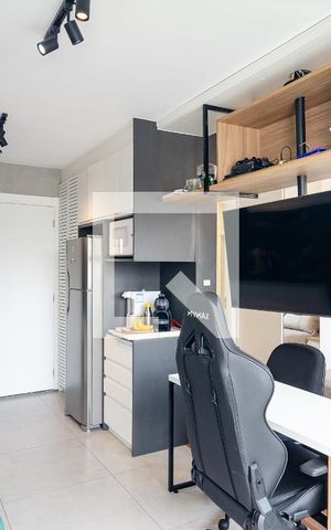 Apartamento para alugar com 26m², 1 quarto e sem vaga Apartamento para alugar com 26m², 1 quarto e sem vagaSala