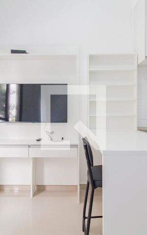 Studio para alugar com 27m², 1 quarto e sem vagaQuarto