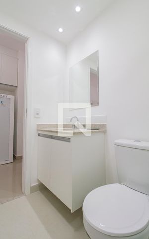 Studio para alugar com 27m², 1 quarto e sem vagaBanheiro