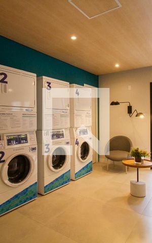 Studio para alugar com 27m², 1 quarto e sem vagaÁrea comum - Lavanderia