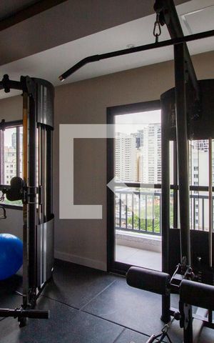 Studio para alugar com 27m², 1 quarto e sem vagaÁrea comum - Academia