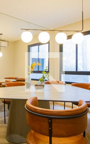 Studio para alugar com 27m², 1 quarto e sem vagaÁrea comum - Coworking