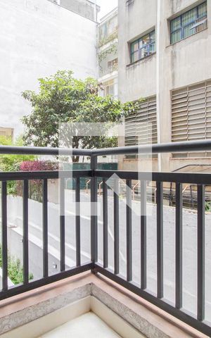 Studio para alugar com 27m², 1 quarto e sem vagaVaranda
