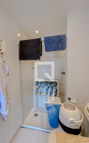 Apartamento à venda com 85m², 2 quartos e 2 vagasBanheiro da Suíte 2