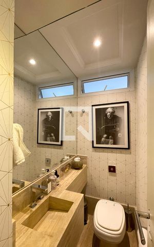 Apartamento à venda com 174m², 3 quartos e 2 vagas Apartamento à venda com 174m², 3 quartos e 2 vagasLavabo