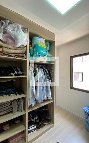 Apartamento para alugar com 89m², 3 quartos e 2 vagas Apartamento para alugar com 89m², 3 quartos e 2 vagasCloset da suíte