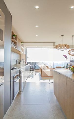 Apartamento à venda com 70m², 1 quarto e 1 vagaCozinha