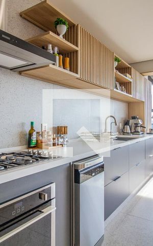Apartamento à venda com 70m², 1 quarto e 1 vagaCozinha