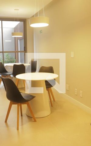 Studio para alugar com 27m², 1 quarto e sem vagaCoworking