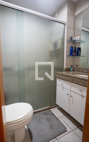 Apartamento para alugar com 53m², 1 quarto e 1 vaga Apartamento para alugar com 53m², 1 quarto e 1 vagaBanheiro