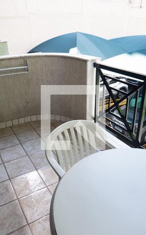 Apartamento para alugar com 53m², 1 quarto e 1 vaga Apartamento para alugar com 53m², 1 quarto e 1 vagaVaranda