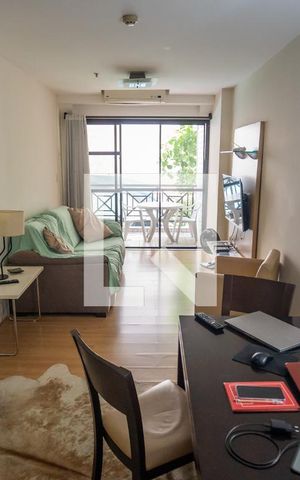 Apartamento para alugar com 53m², 1 quarto e 1 vaga Apartamento para alugar com 53m², 1 quarto e 1 vagaSala