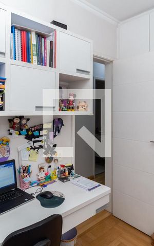 Apartamento à venda com 84m², 3 quartos e 2 vagasQuarto 3