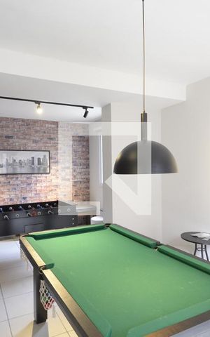 Apartamento para alugar com 36m², 1 quarto e 1 vagaSalão de jogos