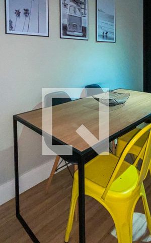 Apartamento para alugar com 36m², 1 quarto e 1 vaga Apartamento para alugar com 36m², 1 quarto e 1 vagaSala