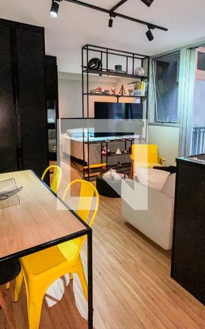 Apartamento para alugar com 36m², 1 quarto e 1 vaga Apartamento para alugar com 36m², 1 quarto e 1 vagaSala