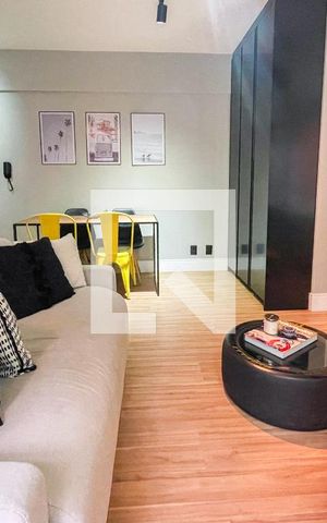 Apartamento para alugar com 36m², 1 quarto e 1 vaga Apartamento para alugar com 36m², 1 quarto e 1 vagaSala